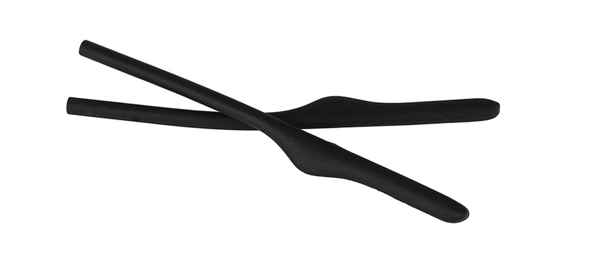 Caulo replacement kit for Oakley Keel Tech OX3122 glasses: temple ear socks and nose pads (black earsocks)