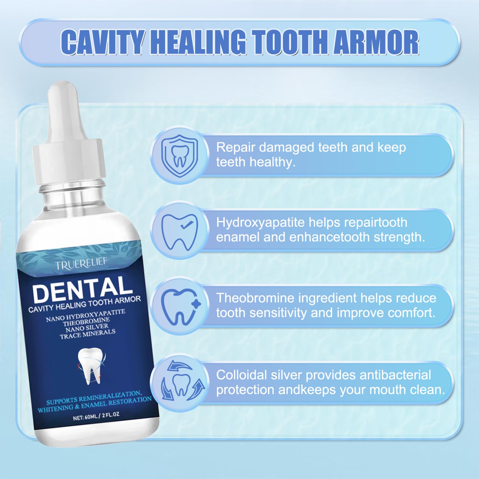 Person with a brighter smile after enamel protection