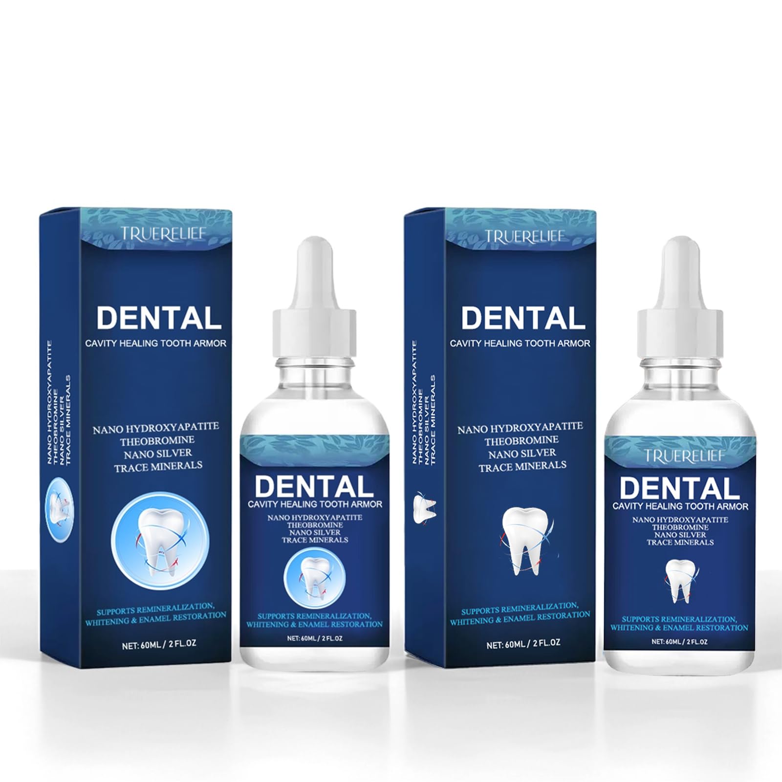 At-home dental care routine featuring Tooth Armor Liquid