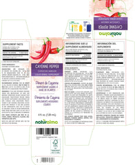 Cayenne pepper drops 2 ml extract illustration