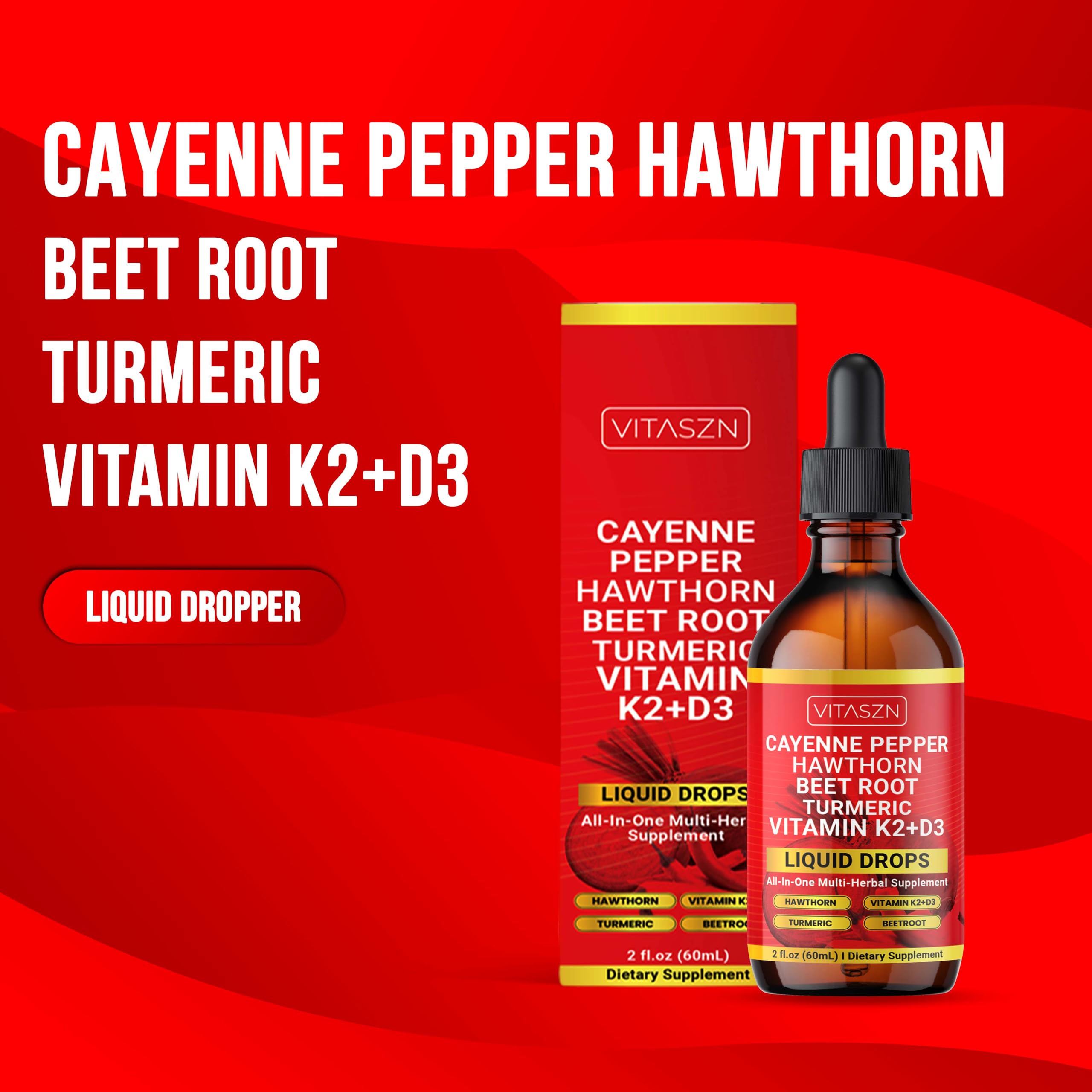 Ceylon cinnamon sticks with turmeric next to cayenne drops