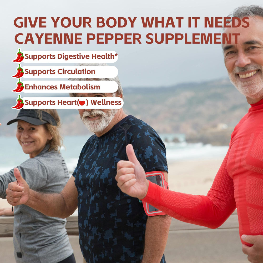 Side view of cayenne pepper gummies bottle with label