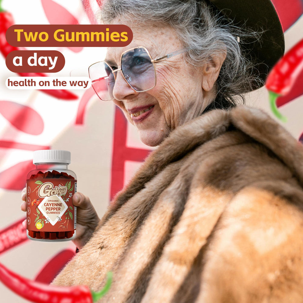 Product label focusing on cayenne pepper and Hawthorn Berry extracts