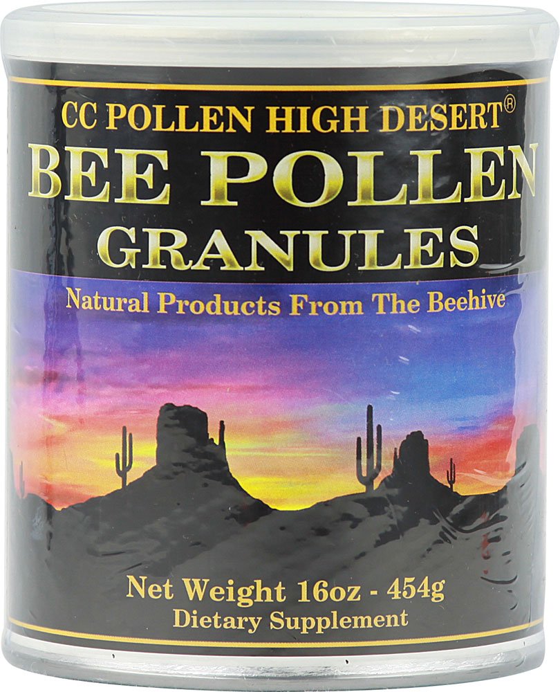 C C Pollen Bee Pollen Granules in Tin – 1 lb