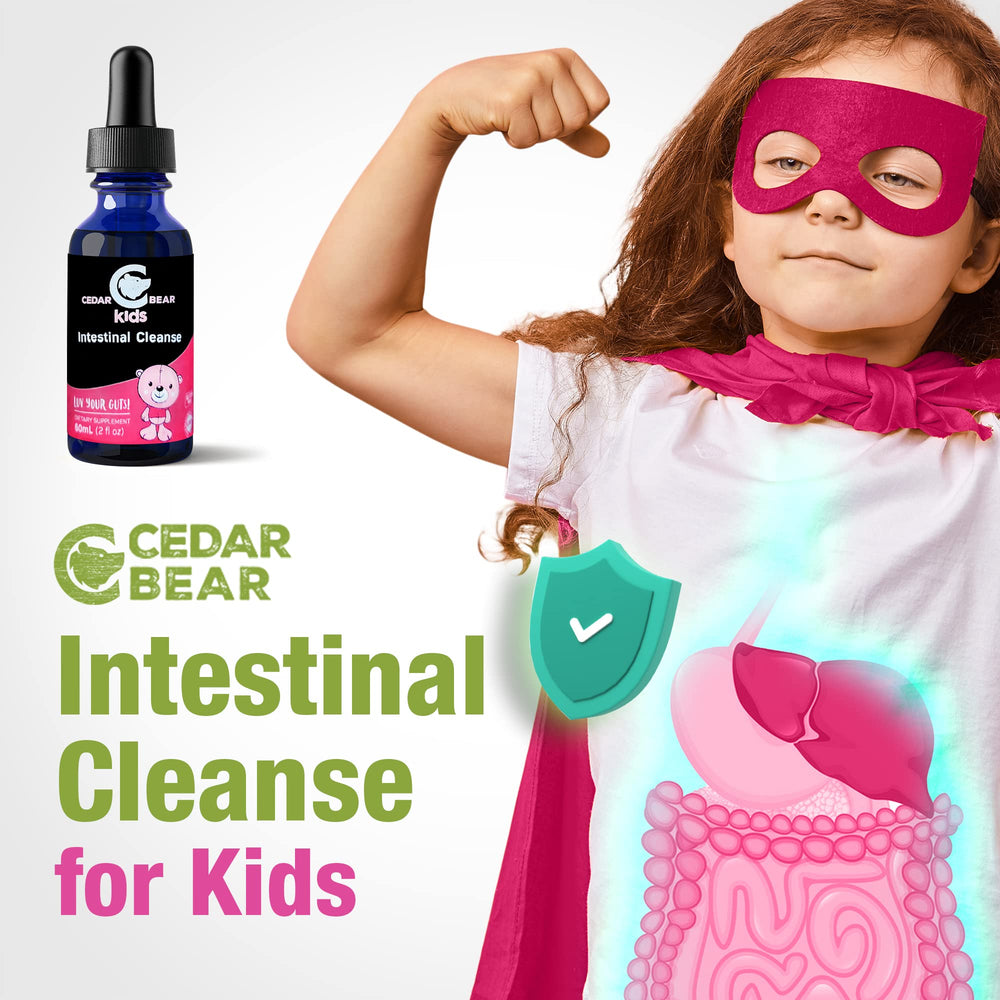 Cedar Bear Naturales gut cleanse drops suit gluten-free and soy-free diets.