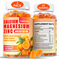 Ceecisee 7-in-1 calcium magnesium zinc gummies profile