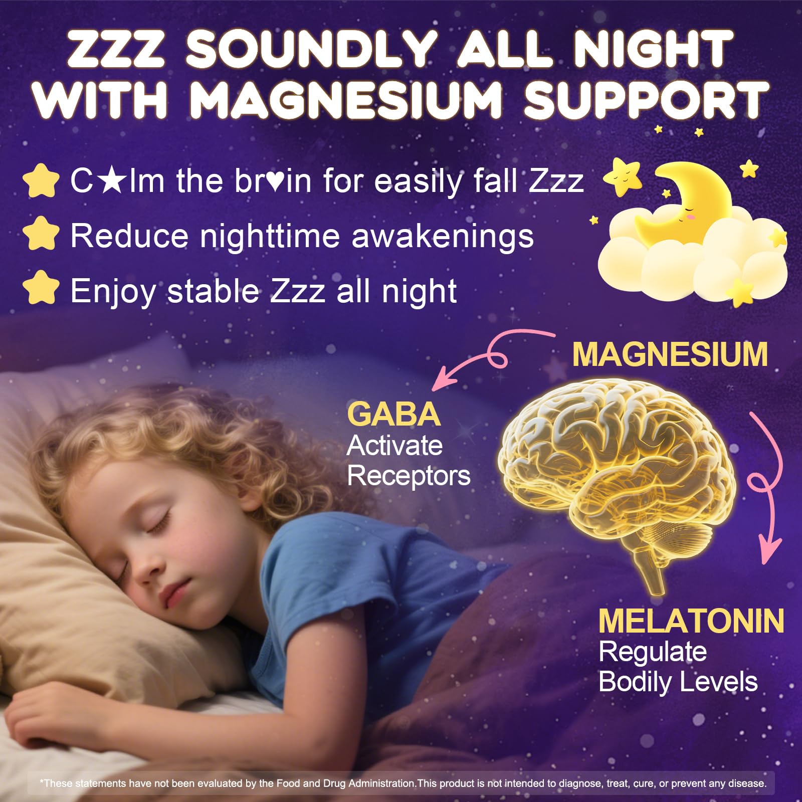 Gummies shown as sugar-free, gelatin-free, and non-GMO with probiotics and omega-3