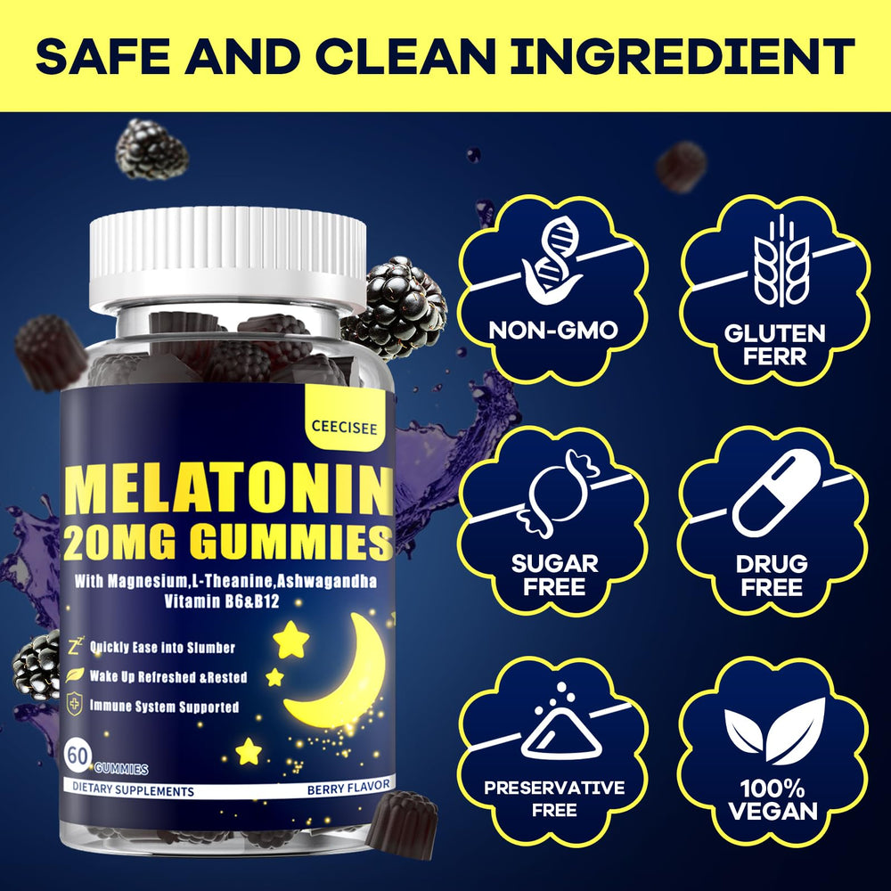 Adults relaxing before bed with Ceecisee Melatonin gummies