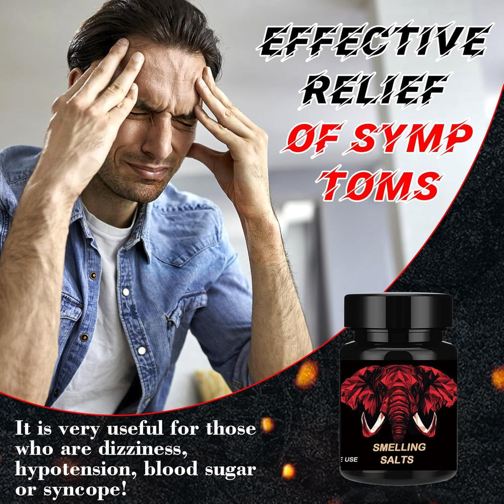 CEGWISP smelling salts inhalation action capture sharpening focus during training.