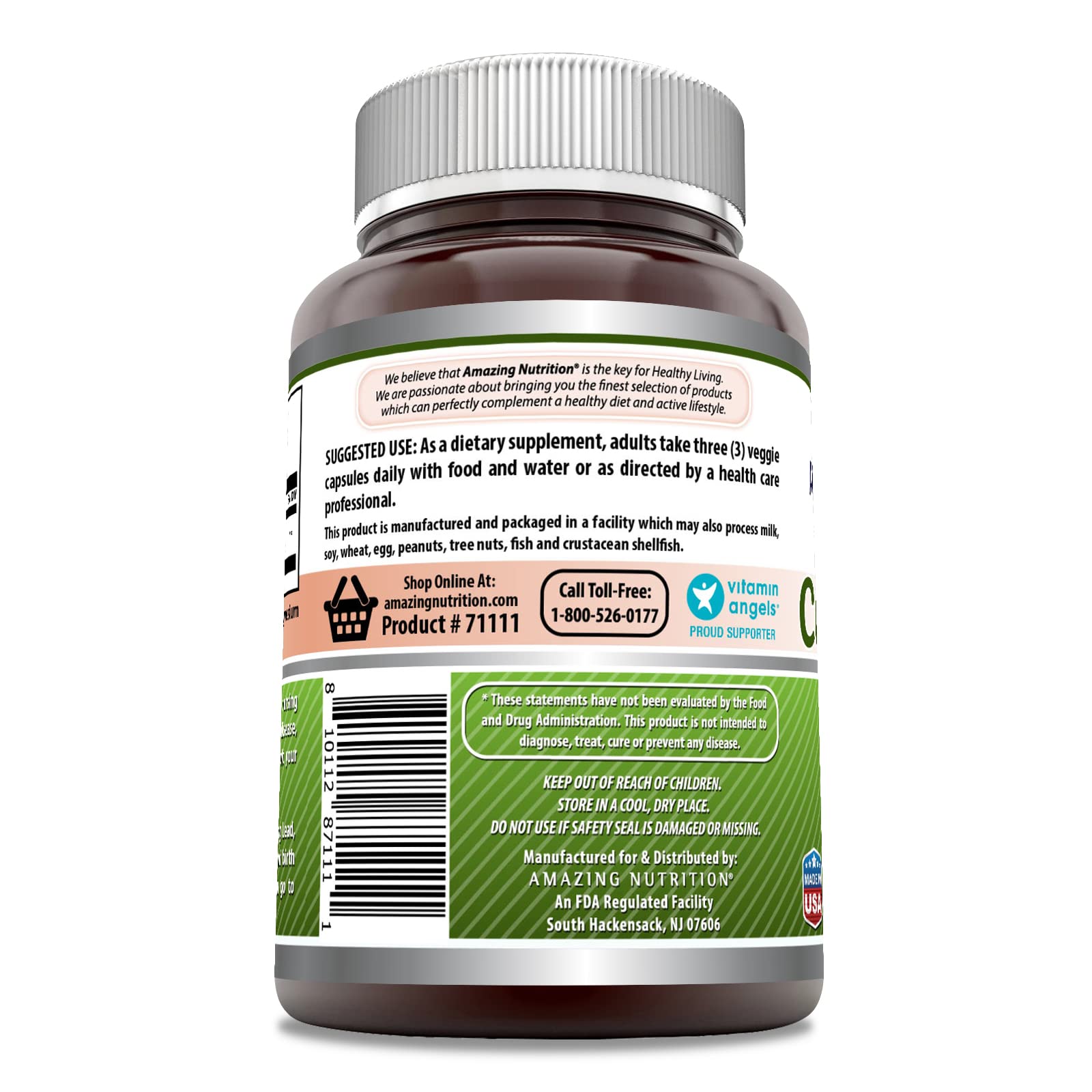 Celery seed extract 1500 mg supplement in USA-made bottle