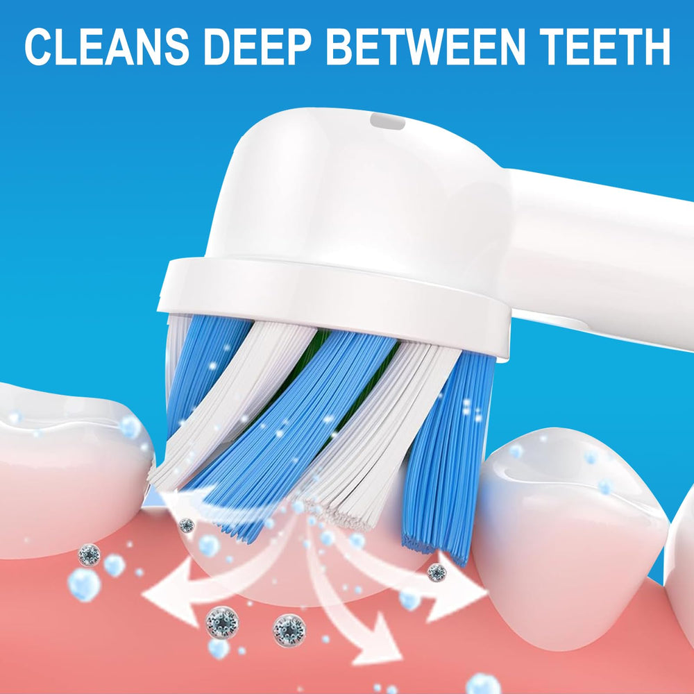 8-count pack of Cellena toothbrush heads for Oral-B Pro 1000