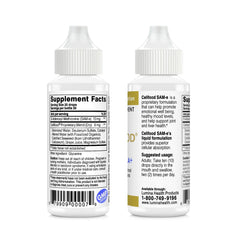Dose dropper showing liquid dosage for Cellfood SAM-e