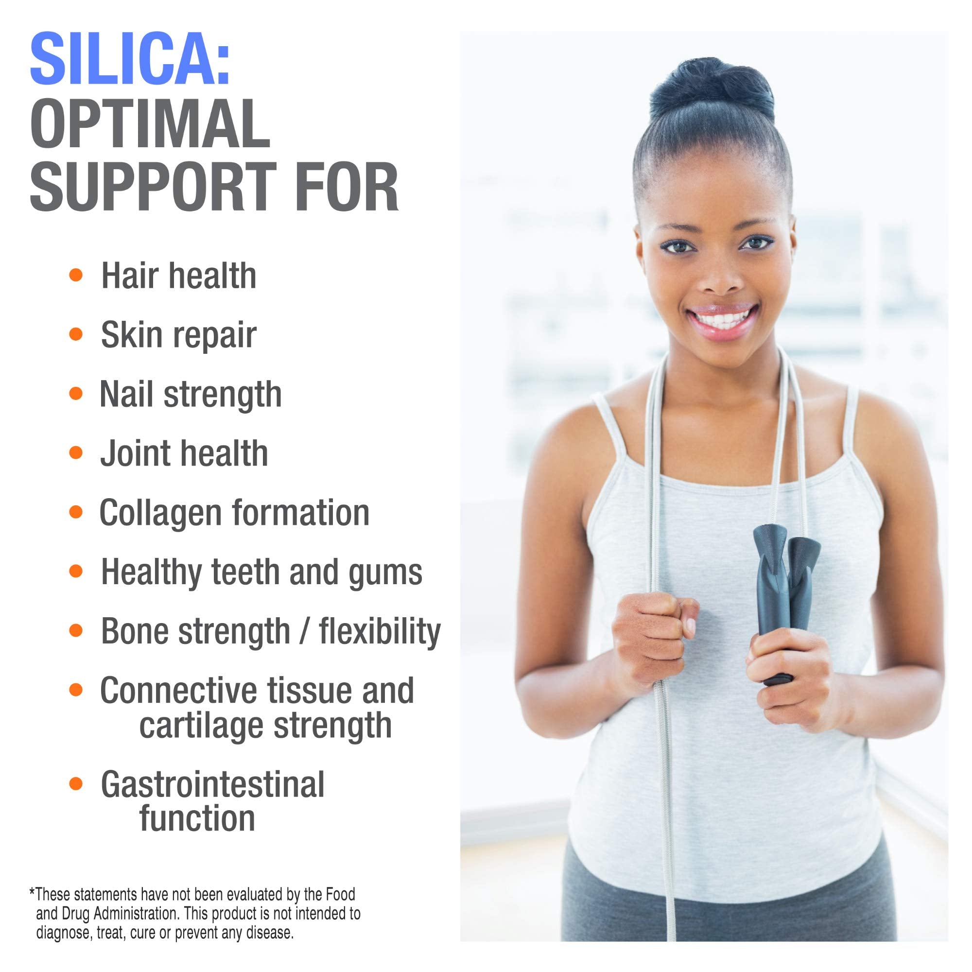 Ingredients and minerals in Cellfood Silica Anti-Aging Formula