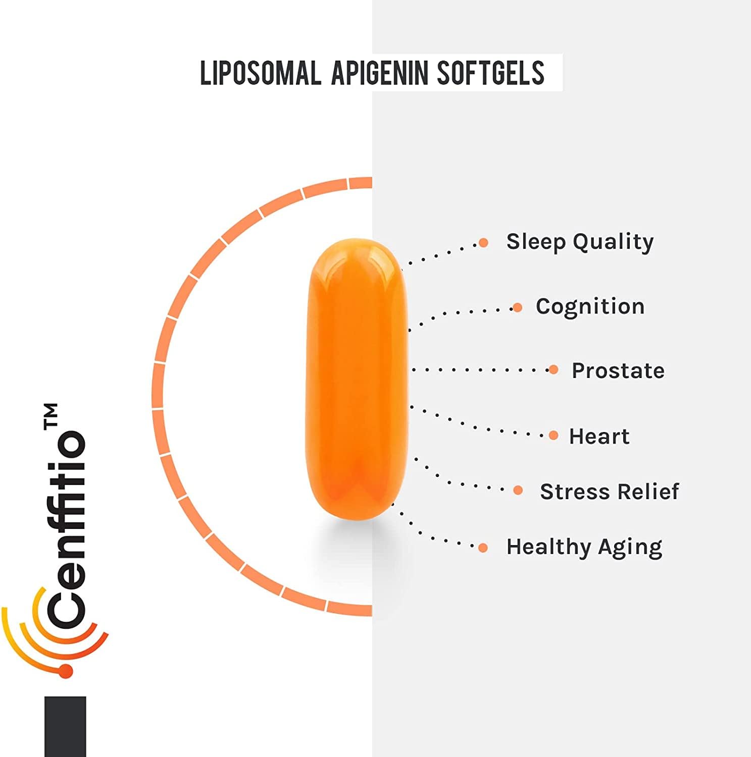 Healthy aging and daily apigenin supplementation