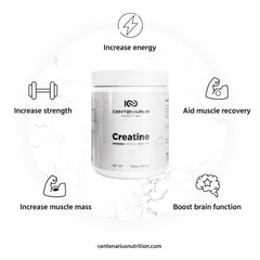 Micronized creatine monohydrate highlighting enhanced solubility