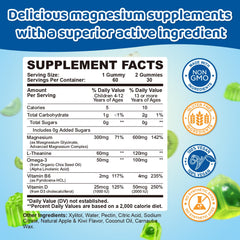 Texture close-up of Center-filled Magnesium Gummies