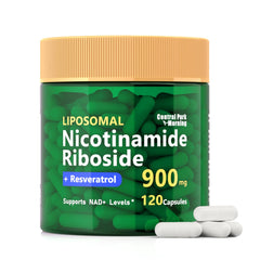 Central Park Morning NMN bottle featuring 900mg NR and Resveratrol