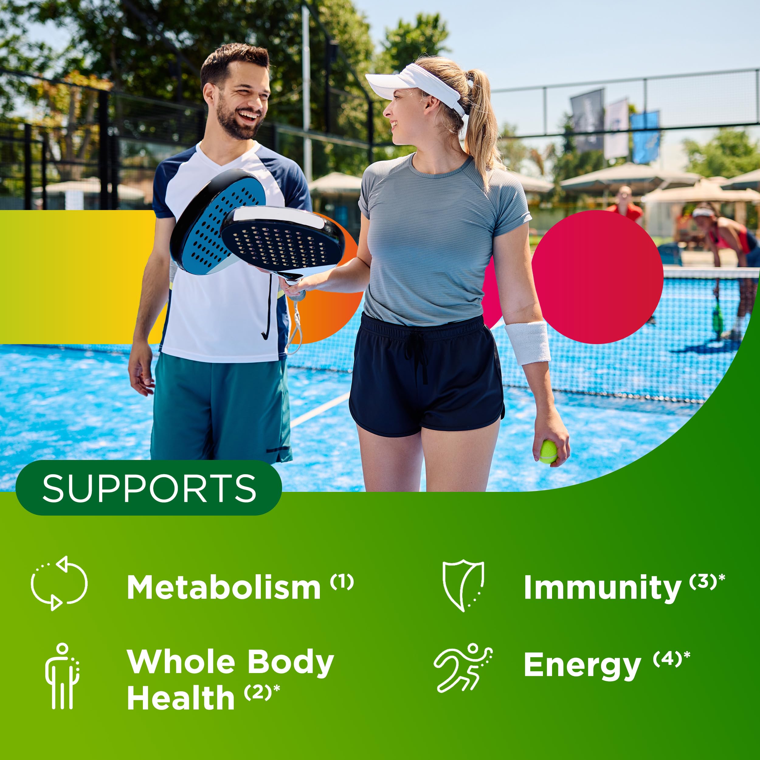 Non-GMO Centrum multivitamin ingredients label