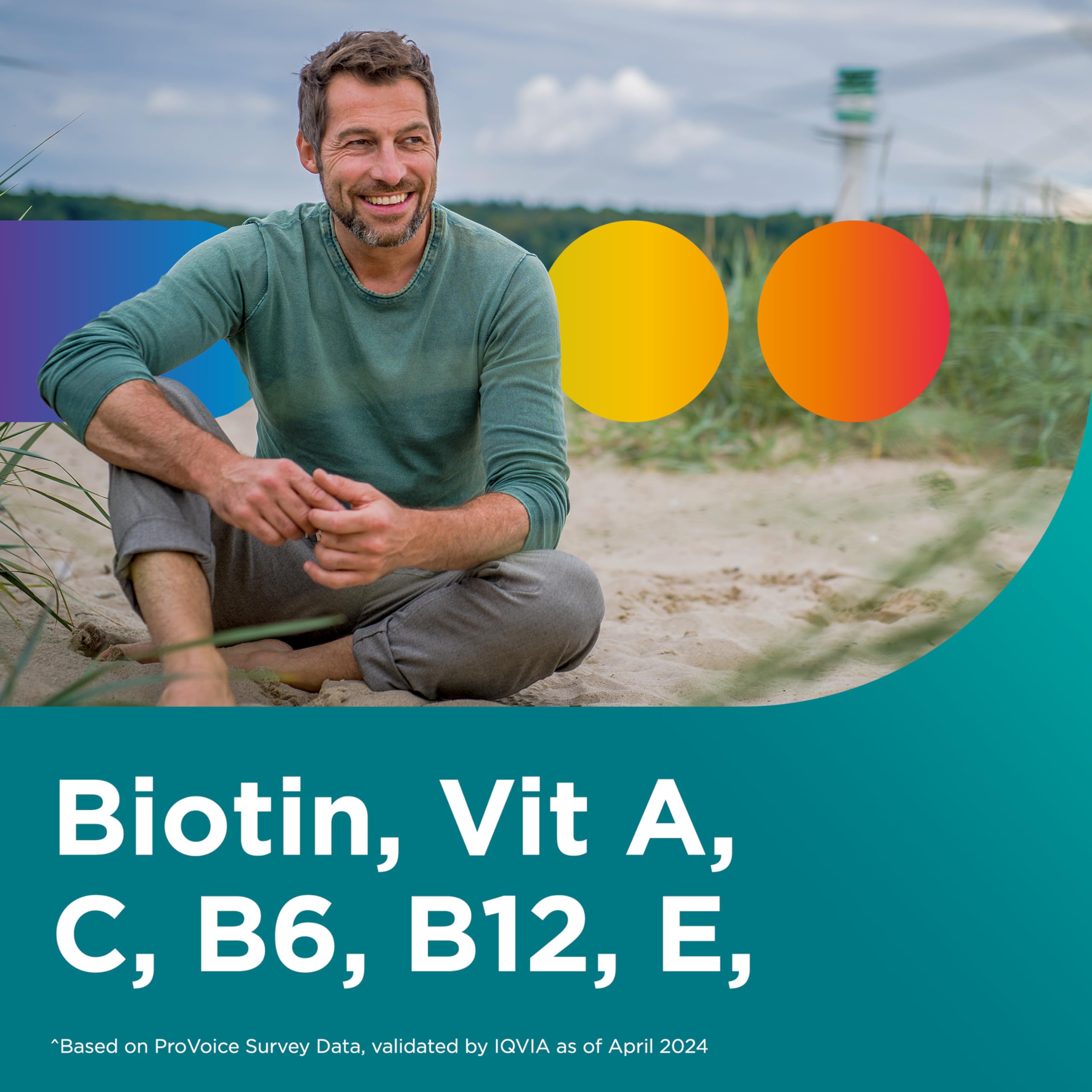 Nutrition label highlighting immune support ingredients