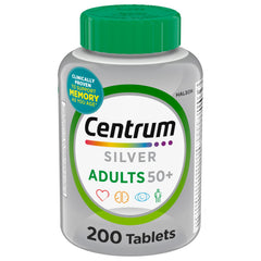 Centrum Silver 50+ bottle front view
