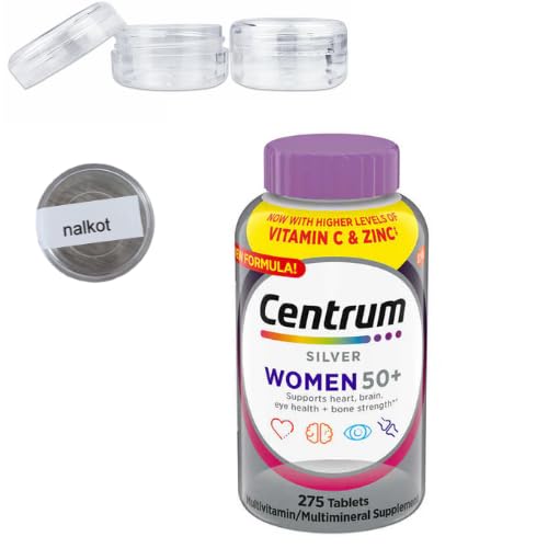 Bundle includes nalkotsupliment Guide for Centrum Silver Women 50+ Multivitamin