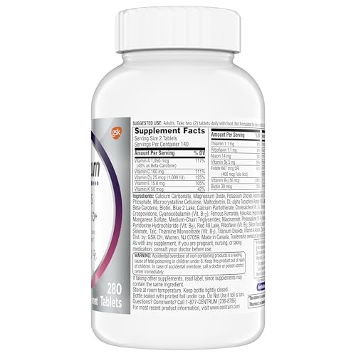 Smaller tablet size illustration for Centrum Silver 50+