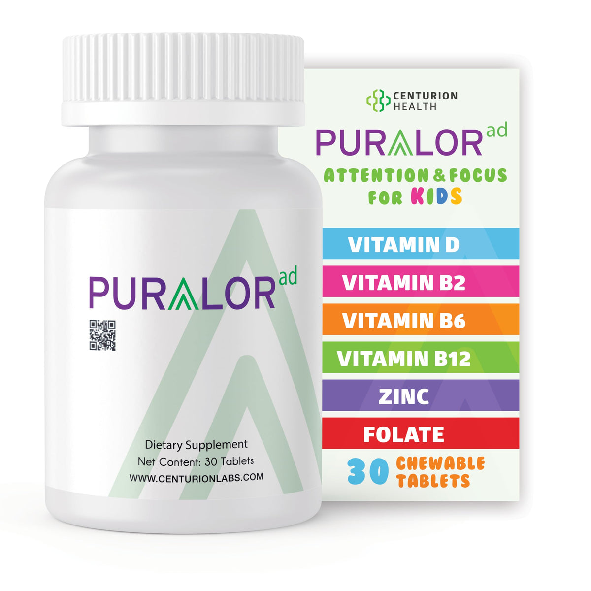 Centurion Premium Puralor AD bottle and packaging front