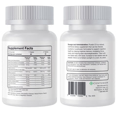 Centurion Puralor CI Brain Supplement label