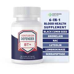 Centurion Defender BT+ bottle with 60 capsules