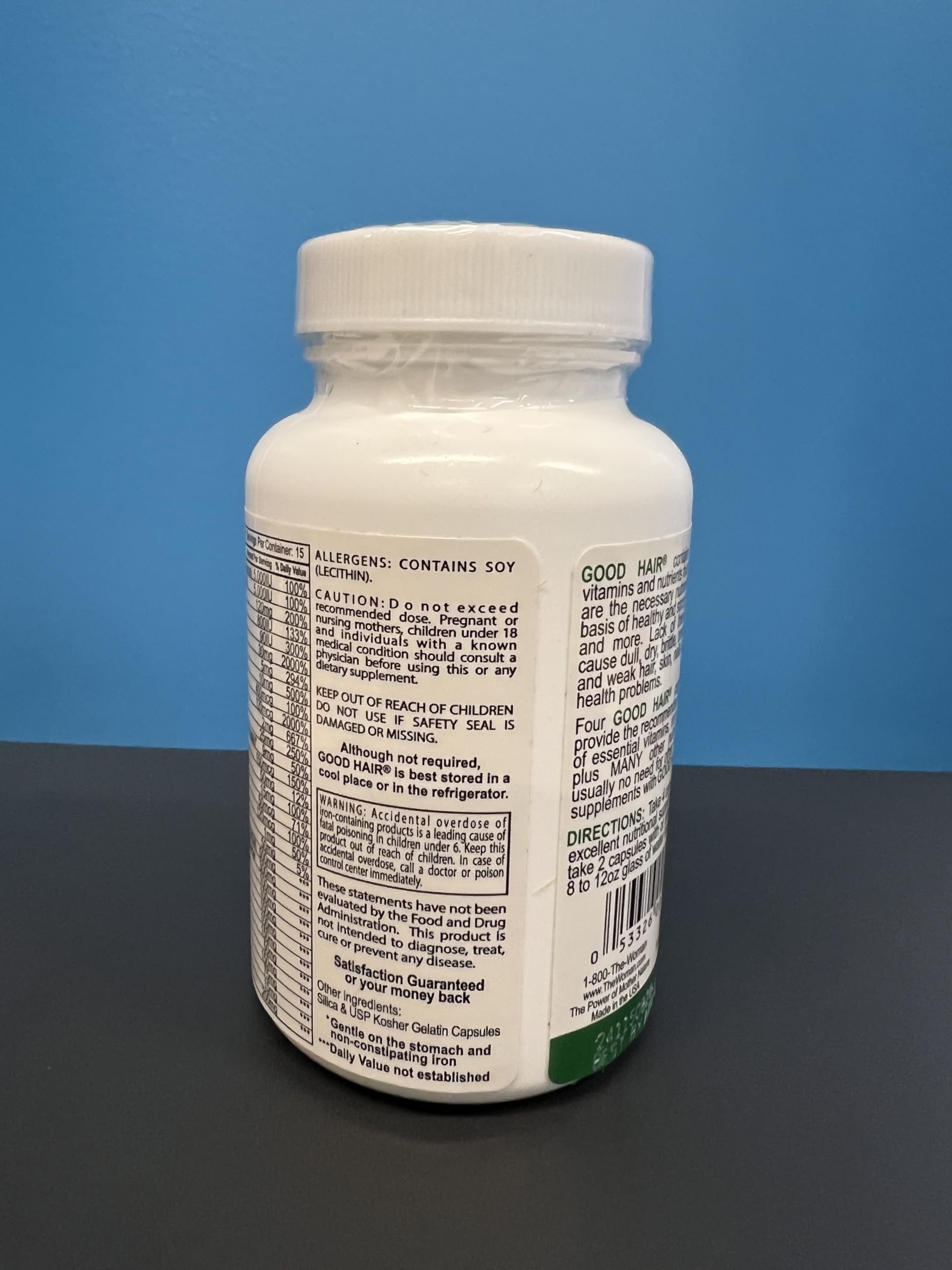 Ingredient icons for evening primrose oil, MSM, and horsetail