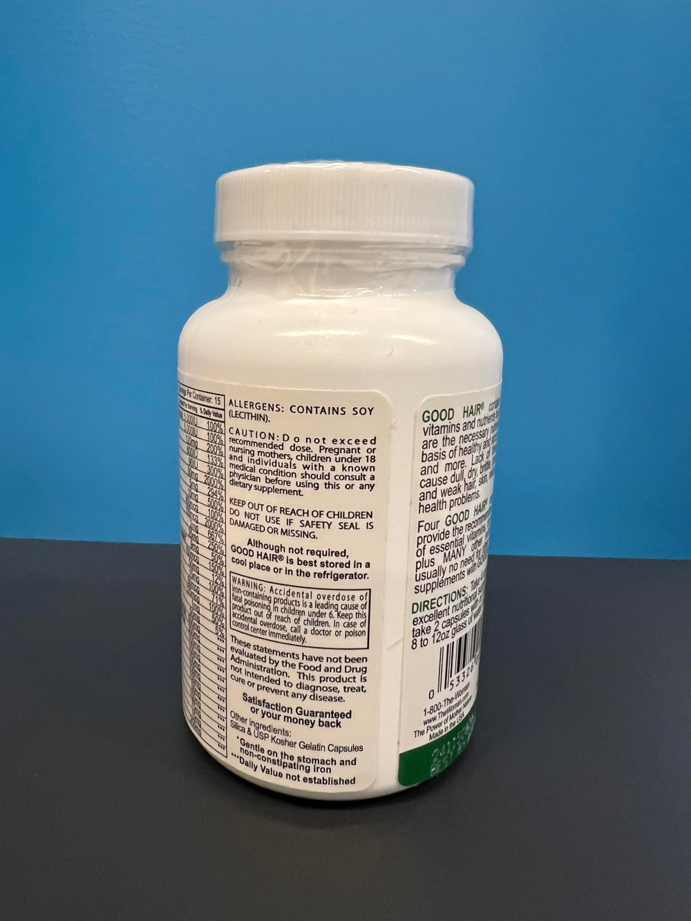 Ingredient icons for evening primrose oil, MSM, and horsetail