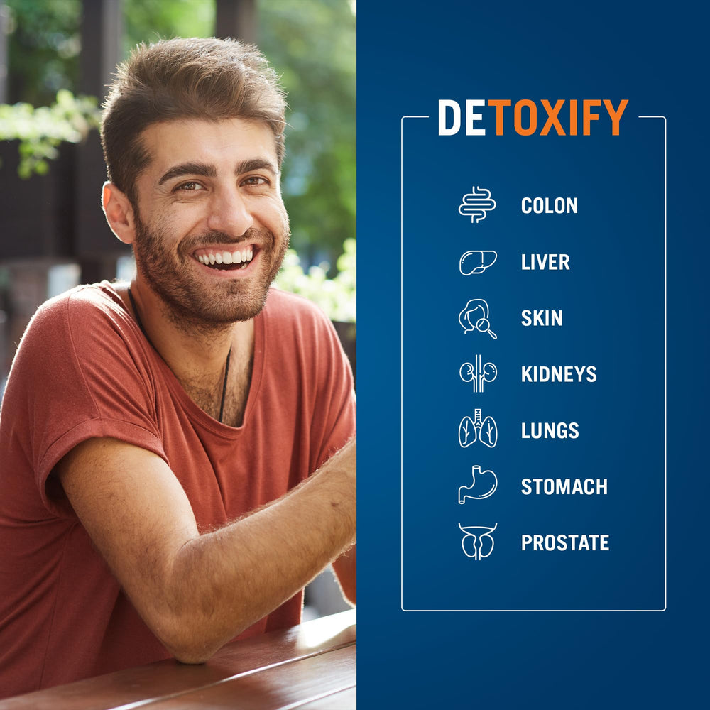 Illustration of full-body detox benefits