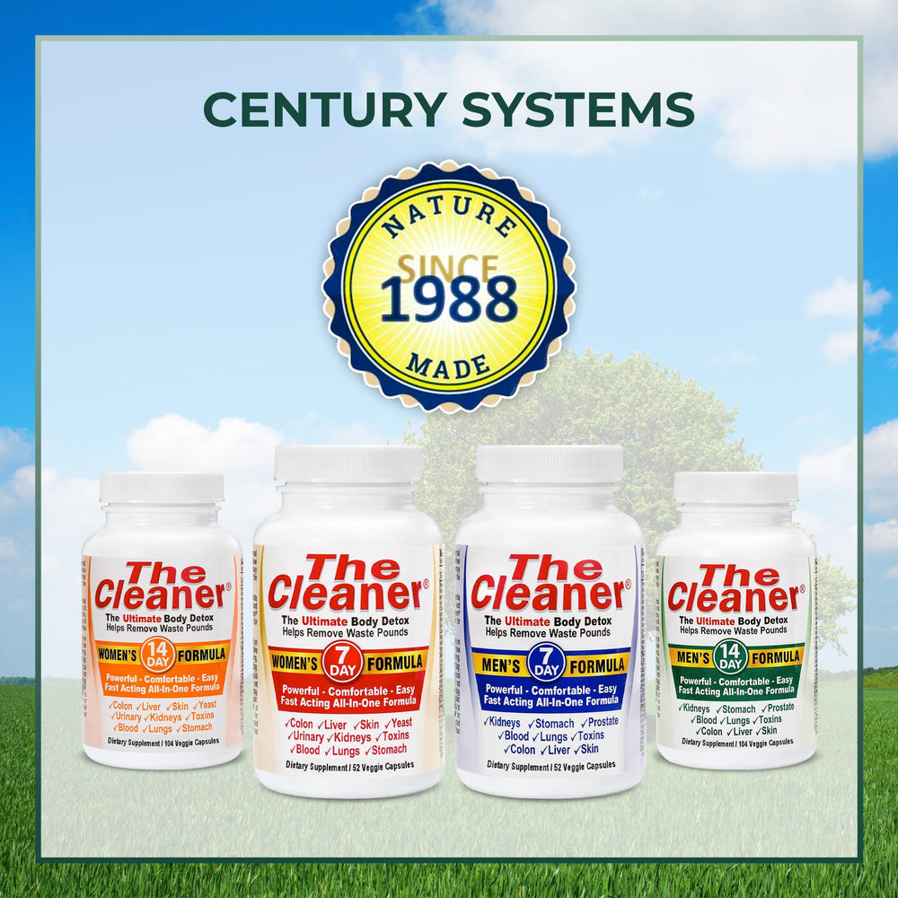 Complete 7-day detox regimen for men