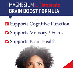 Supplement facts panel for Ceretis Magnesium L-Threonate
