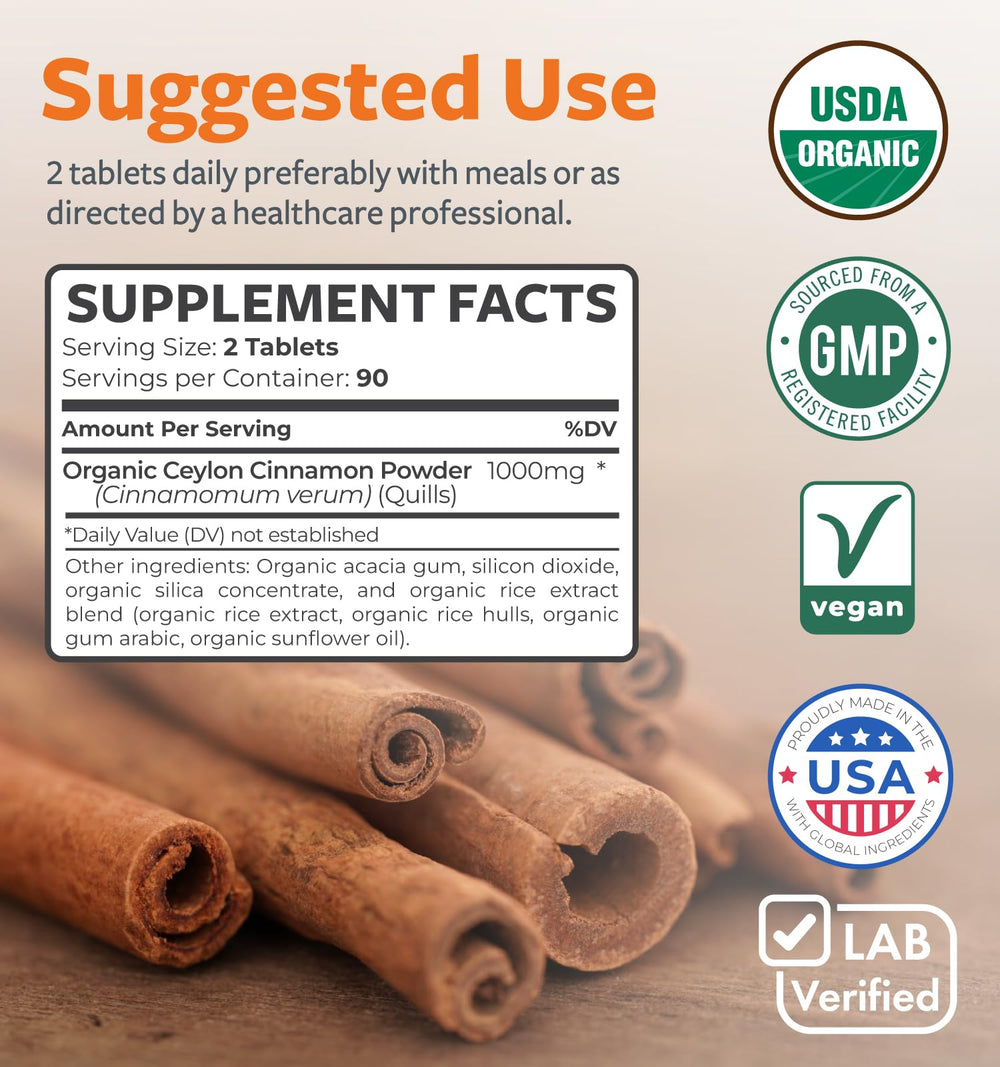Ingredients and organic non GMO badges on packaging