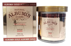 Back of CGMLABS Natural Albumin Forte Deer Horn Royal Jelly box