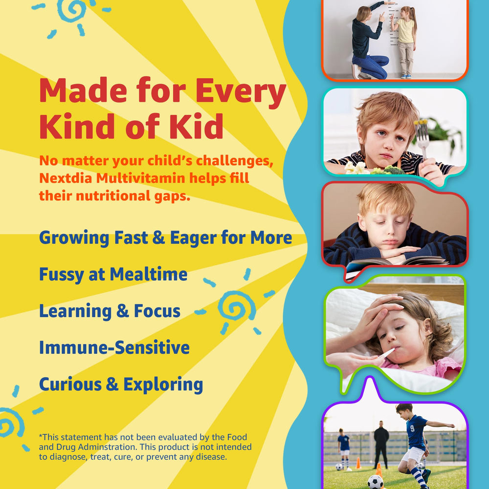 cGMP-certified vegan kids supplement bottle.