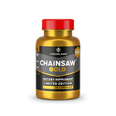 Vigor Labs Chainsaw Gold bottle - hero image