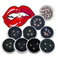 Chamon Tooth Gems 18K gilding pink crystals starter kit packaging