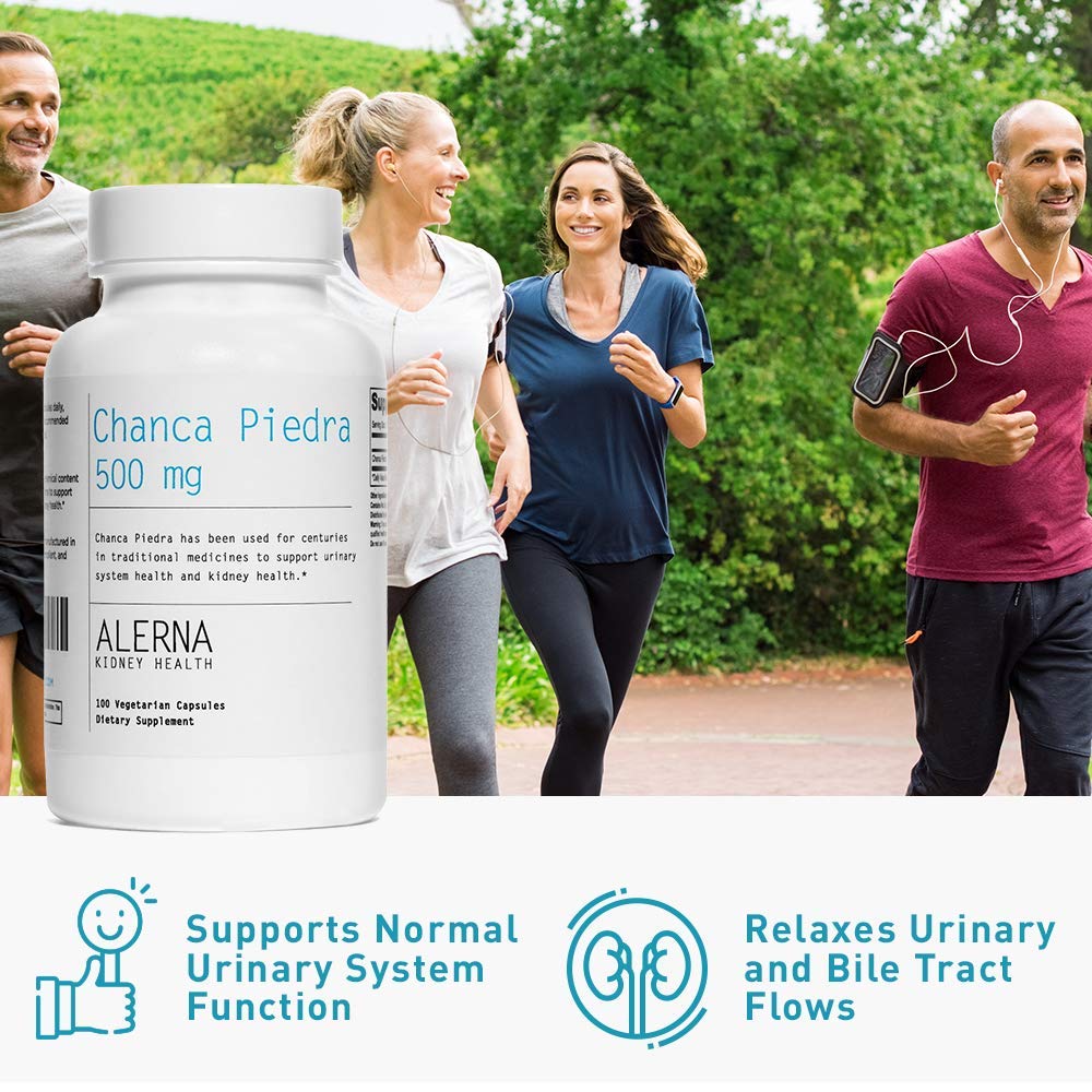 Three bottles of Chanca Piedra capsules
