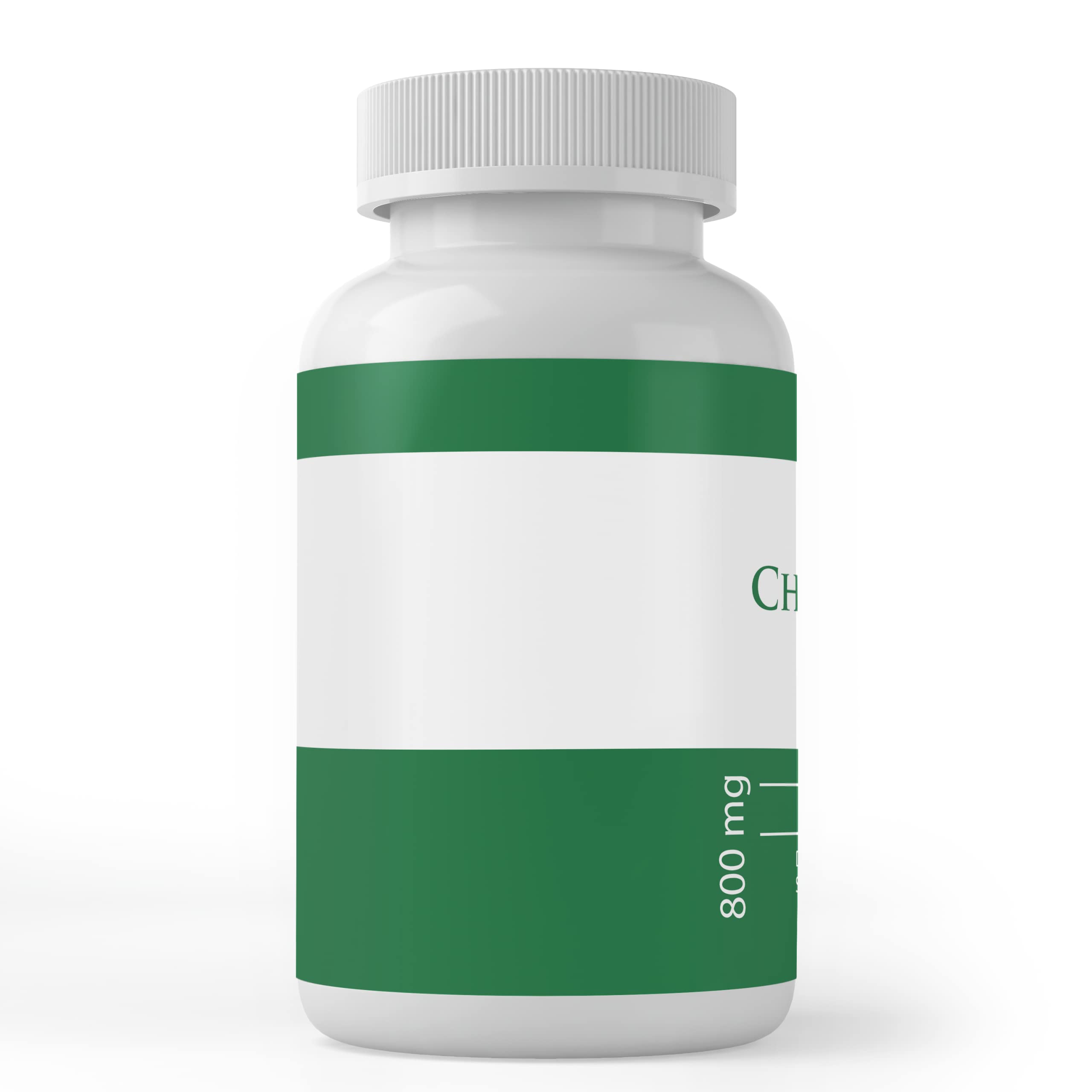Back view showing label information on Chanca Piedra capsules