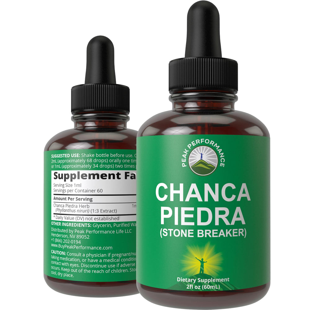Chanca Piedra Liquid Drops bottle front view