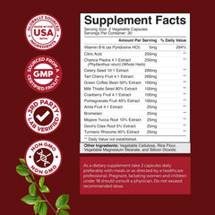 Chanca Piedra, Quercetin, Bromelain in formula for immune support