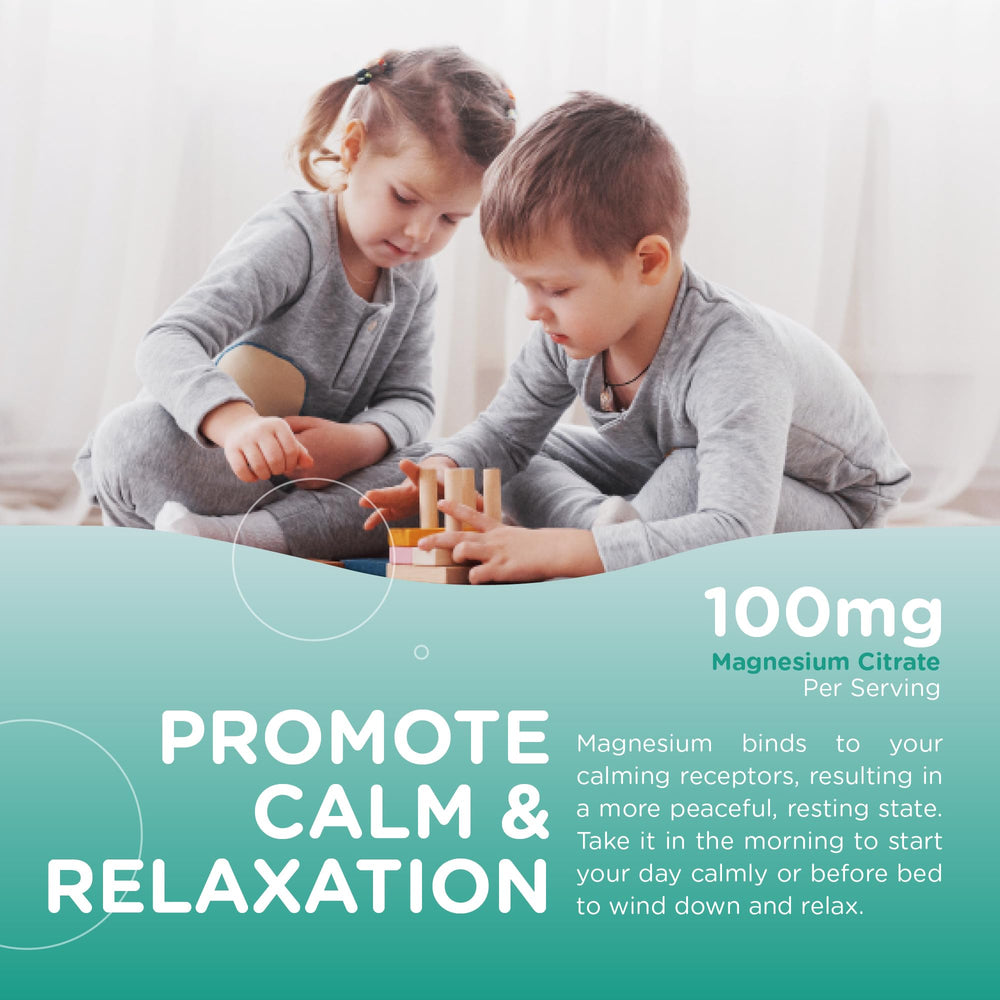 Nutrition panel for Chapter One Magnesium Gummies