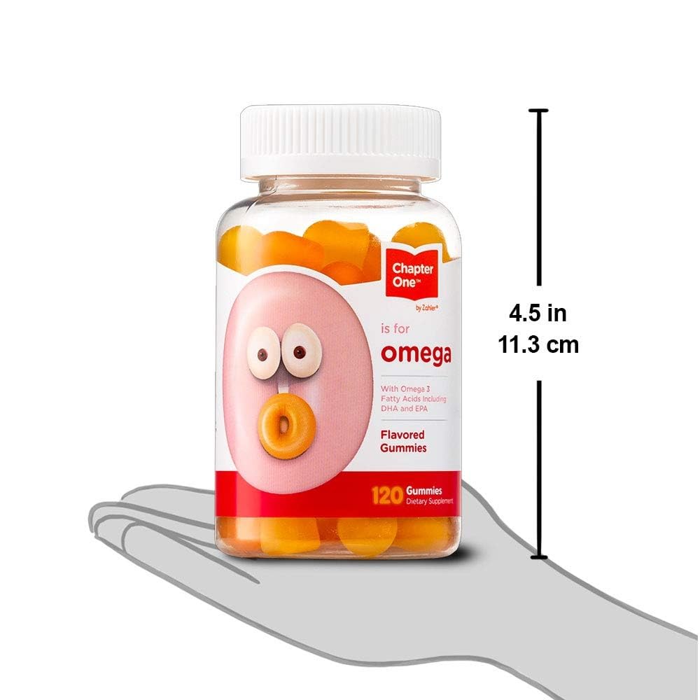 Allergen-free Omega Gummies free from peanuts, tree nuts, dairy, gluten, soy and egg