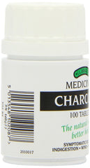 Charcoal 300mg - 100 Tablets bottle