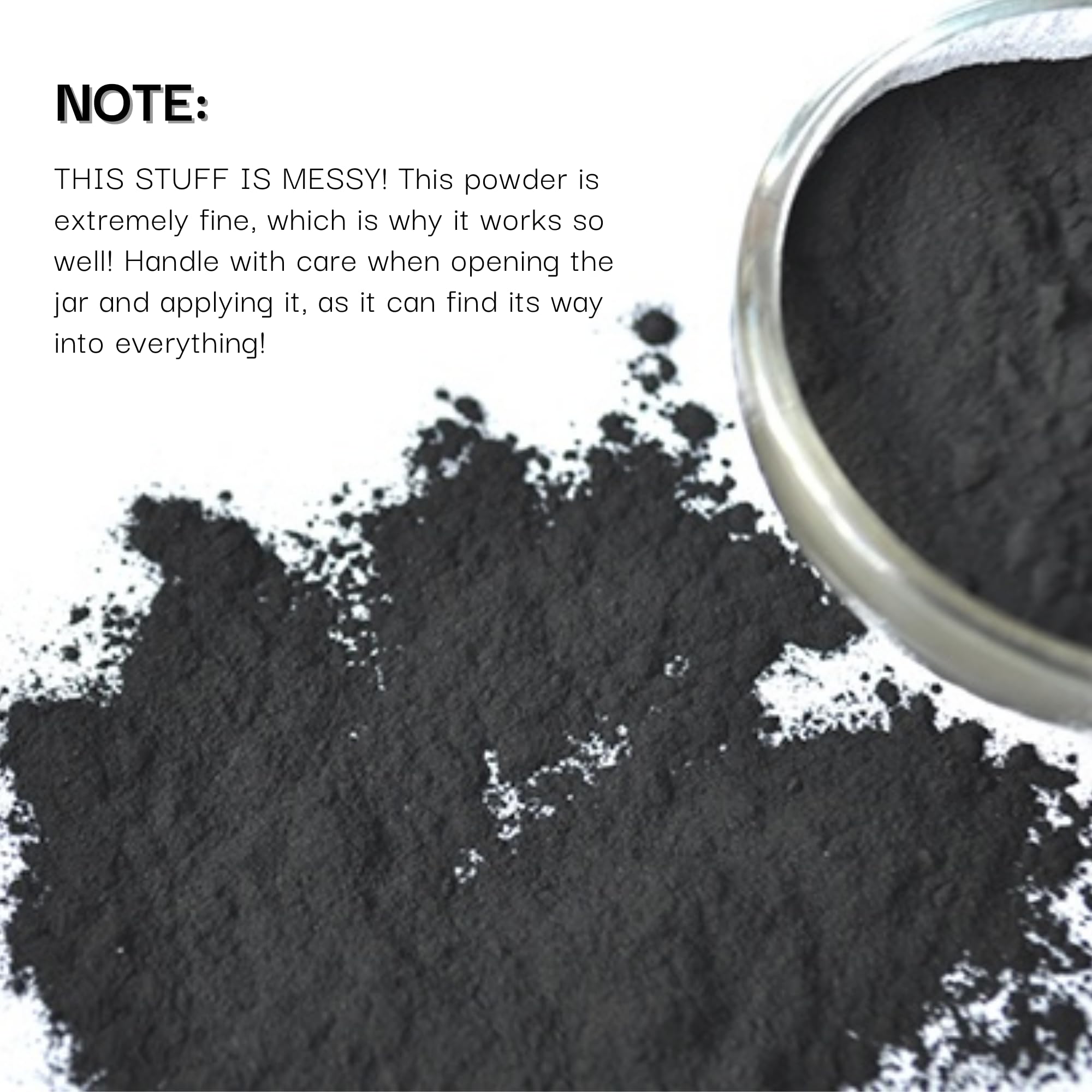 Using charcoal powder as part of an oral care routine