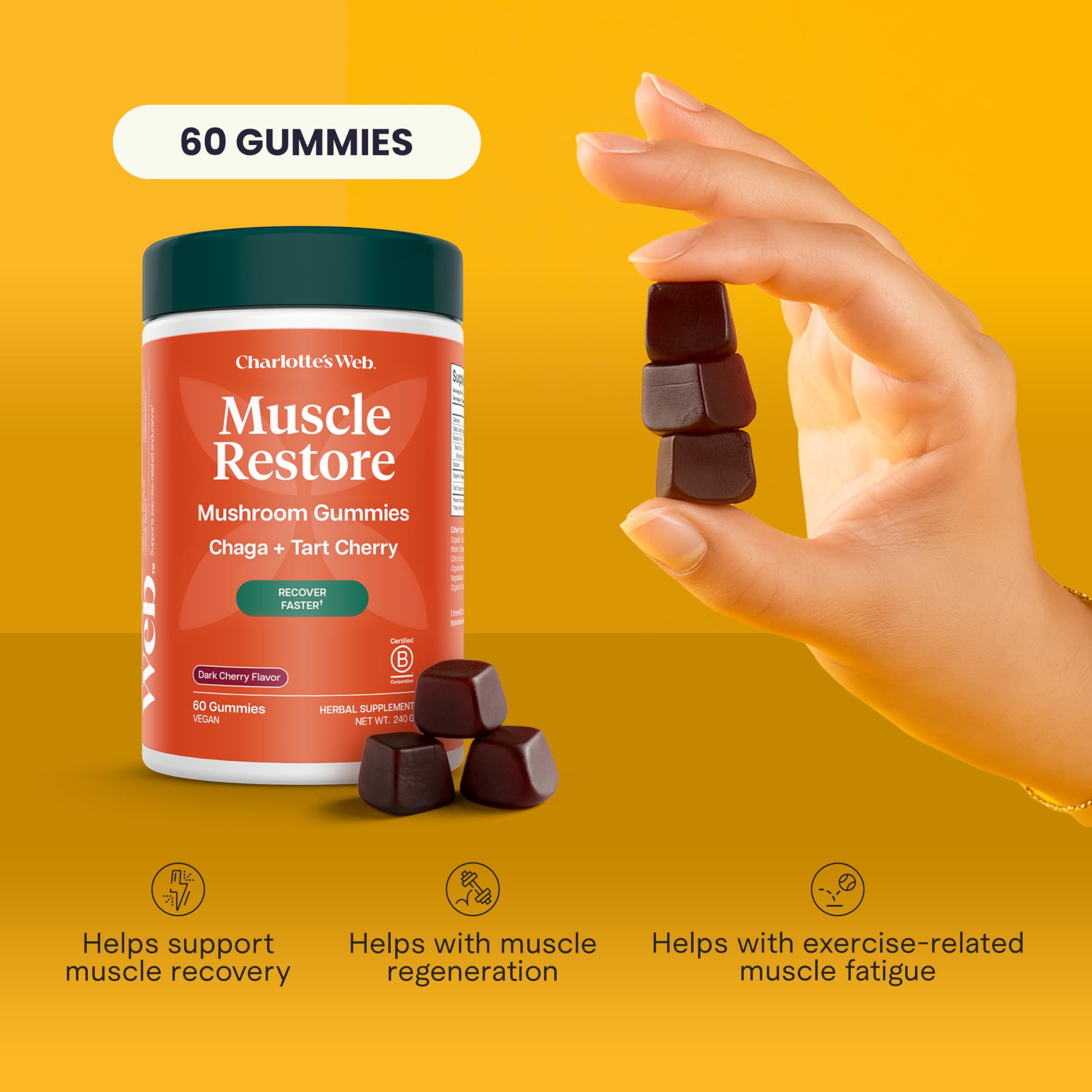 Third-party testing and purity seal on product packaging