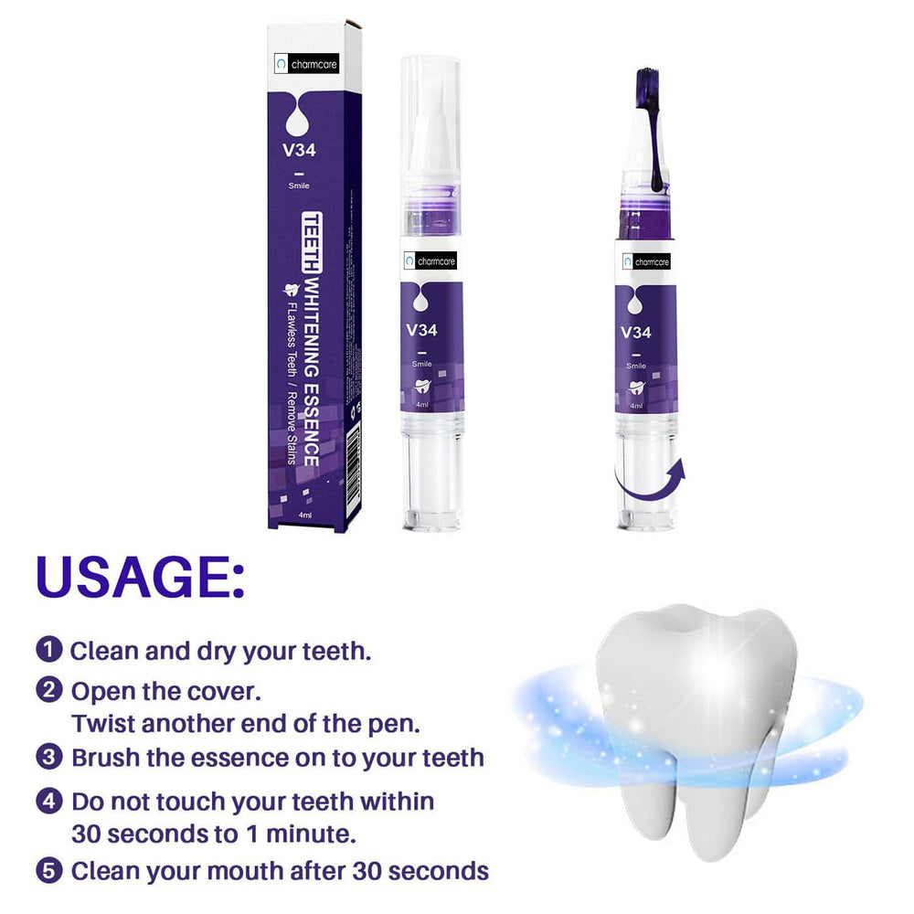Two CharmCare whitening pens in a 2-piece set