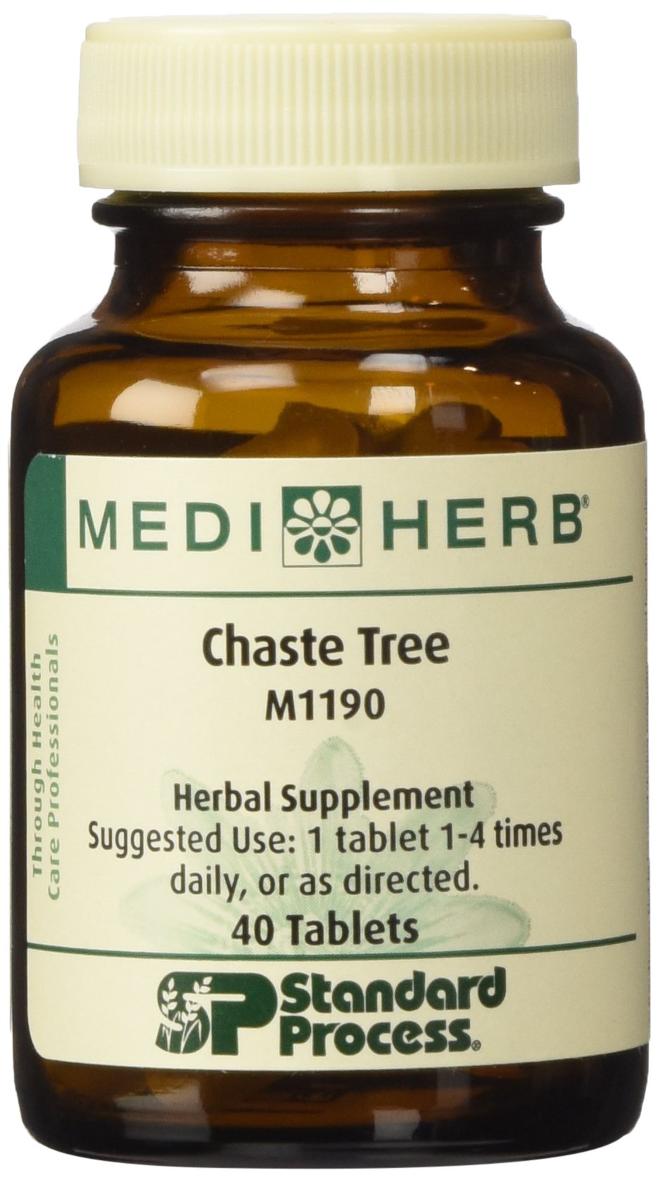 Chaste Tree 40 Tabs bottle label